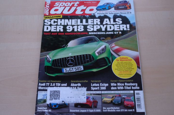 Deckblatt Sport Auto (01/2017)